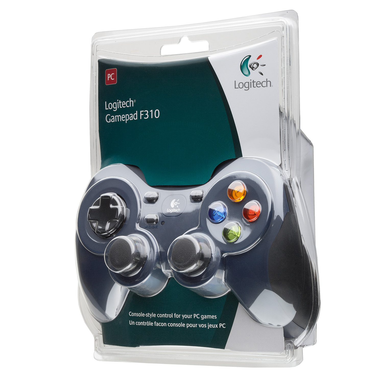 Hình ảnh Tay cầm chơi game console có dây Logitech F310 - 4 phím di chuyển D-Pad, tương thích TV Android, dây 1.8m -Hàng chính hãng