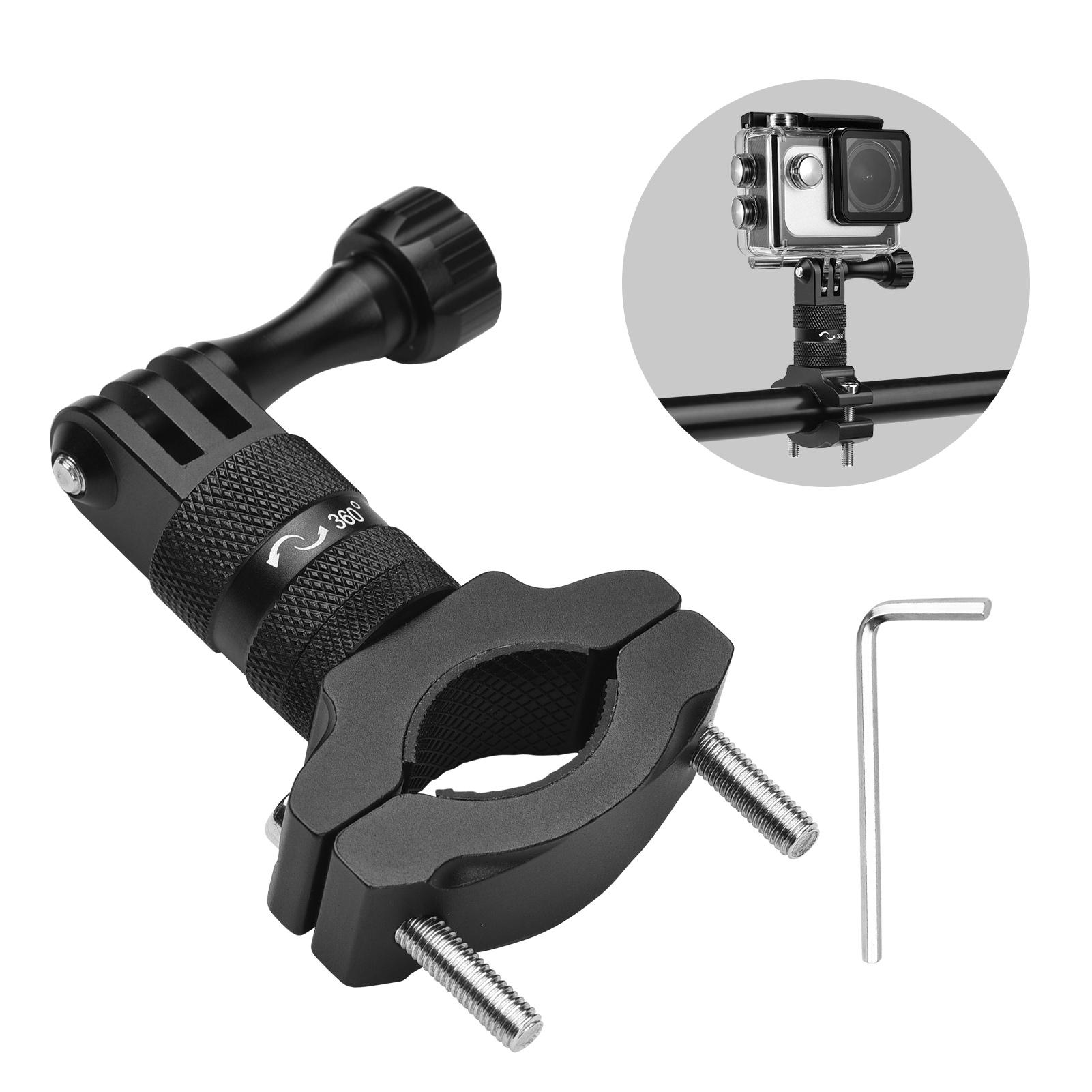 Giá đỡ Tay cầm Hợp kim nhôm 360 độ gắn camera quay được Thay thế cho Gopro