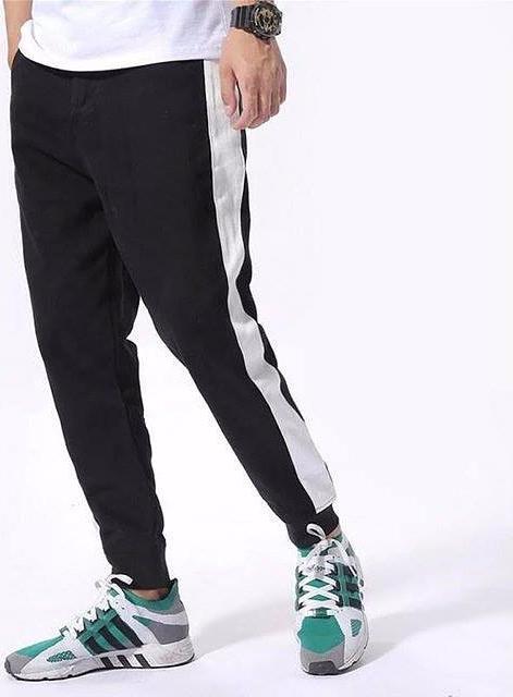 Quần Jogger 1 sọc - Quần 1 line bo nỉ thun nam nữ phong cách Hàn Quốc vải dày mịn Unisex