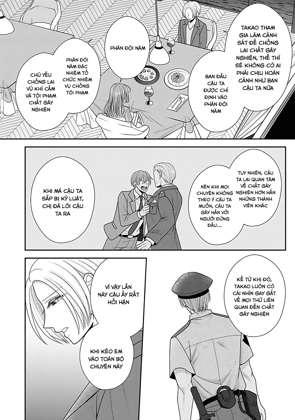 anh cảnh sát quái vật chapter 14.1 7