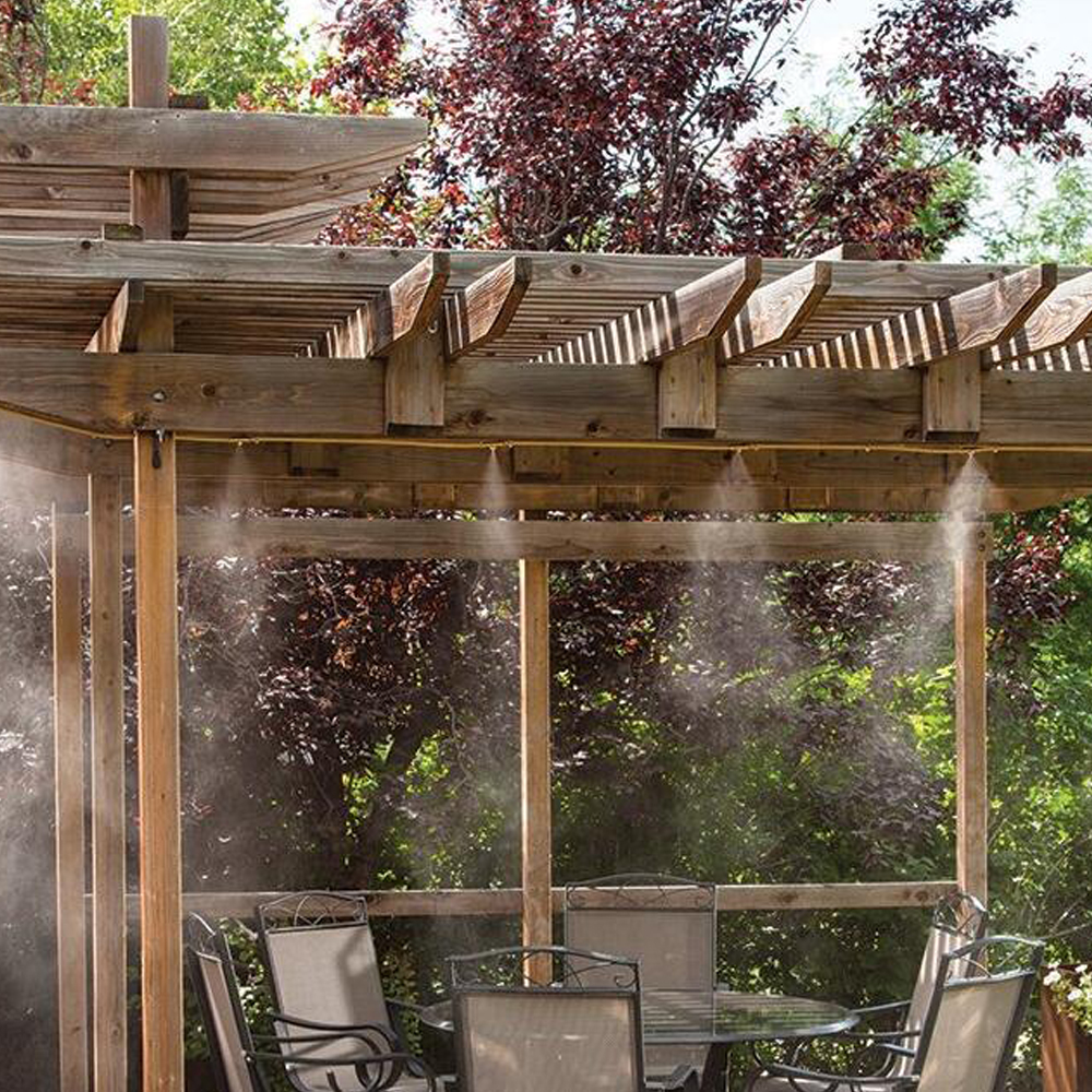 Hệ thống làm mát phun sương ngoài trời Mister Line 6m,