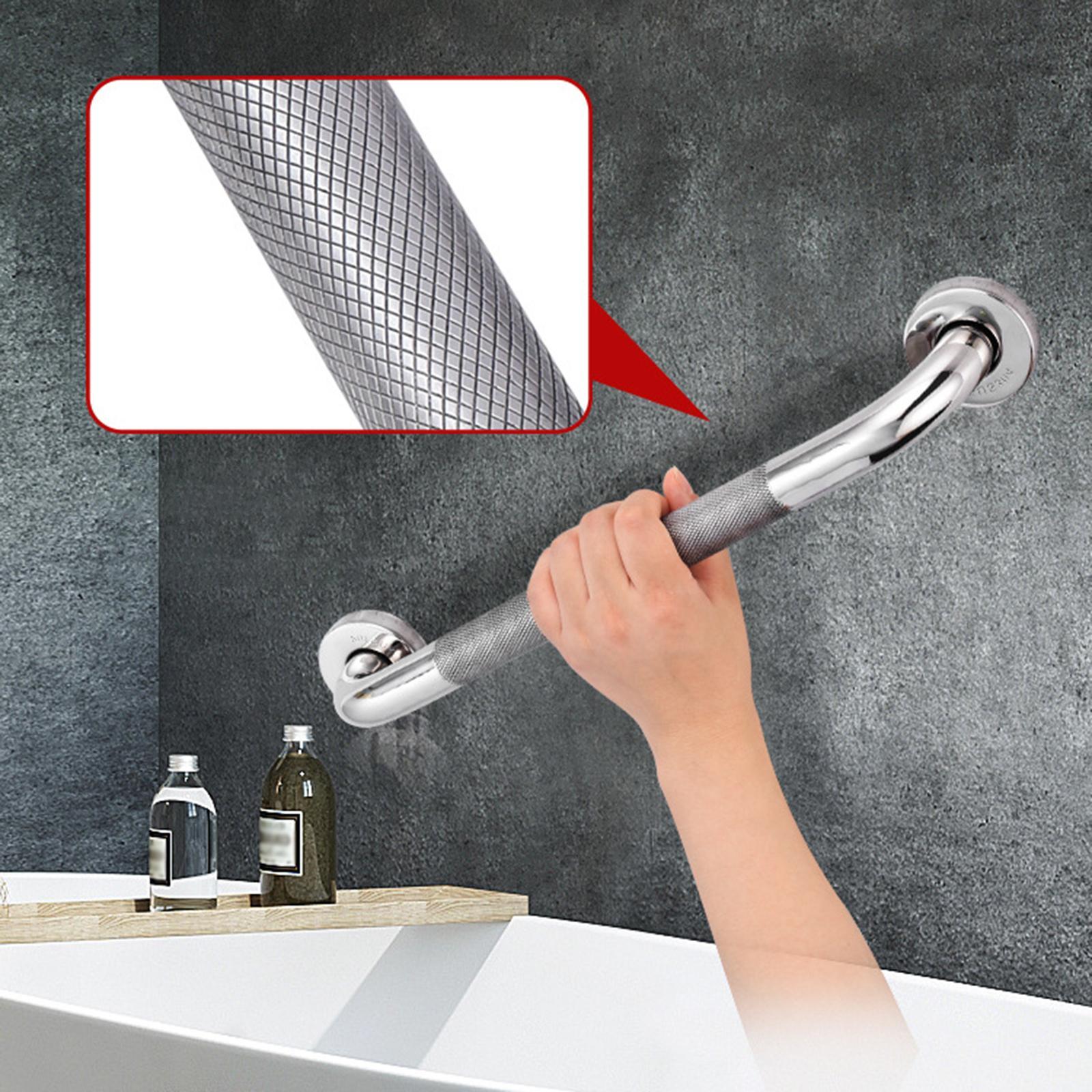 Grab Bars Handrail Easy to Install Anti Slip Wear Resistance Balance Bar Assist Handle for Tub Bathtubs Shower Toilet Seniors