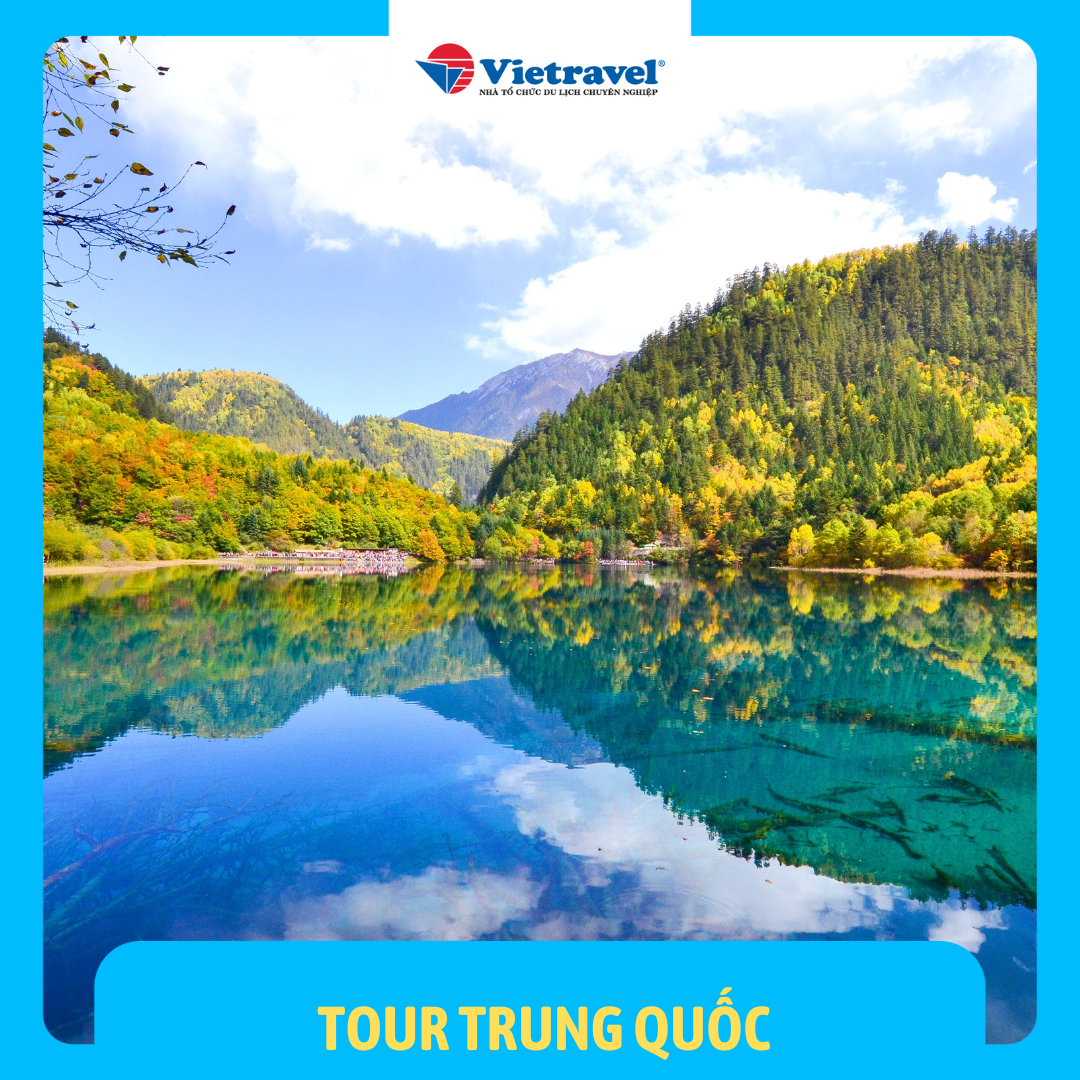 Hình ảnh [EVoucher Vietravel] Trung Quốc:Thành Đô - Đô Giang Yển - Cửu Trại Câu Thiên đường hạ giới, Sichuan Airlines