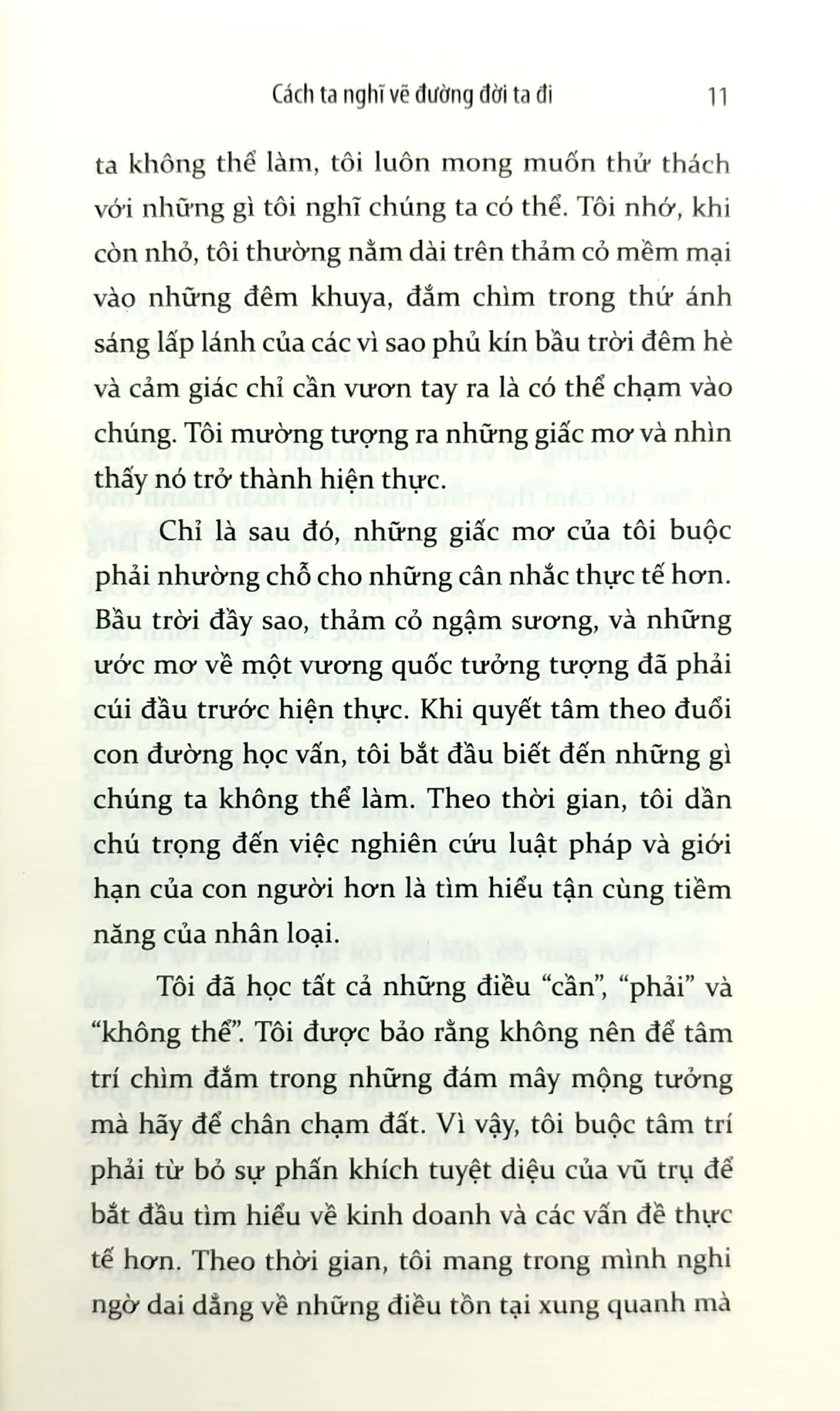 Cách Ta Nghĩ Vẽ Đường Đời Ta Đi
