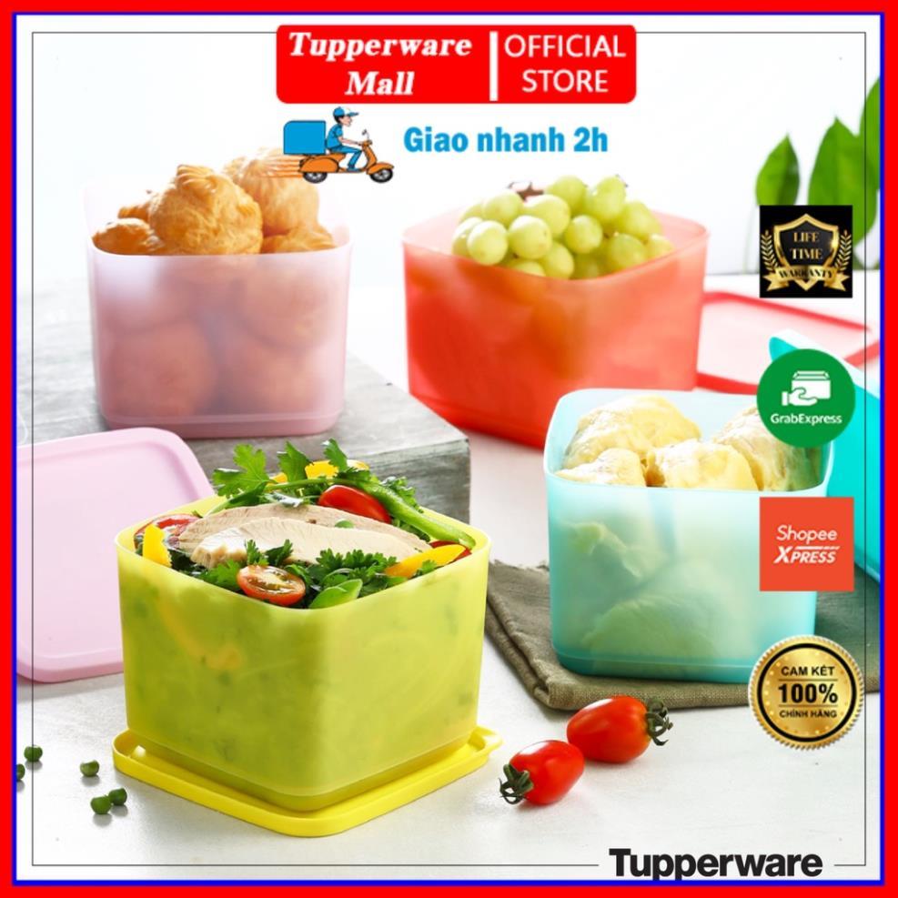 Bộ Hộp Tupperware bảo quản thực phẩm Medium Square Round 1L