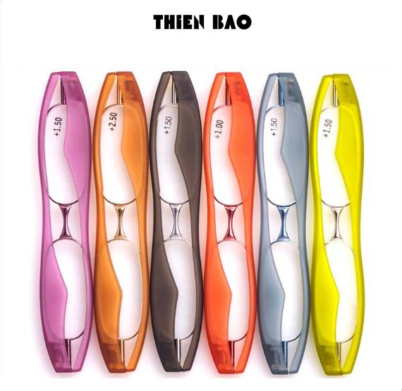 Kính lão thị viễn thị, kính đọc sách xoay 360 độ tròng Nhật siêu gọn bỏ túi Nam nữ KV1X HÀNG ĐẸP cứng cáp loại I