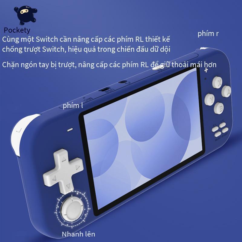 Phong cách mới nhất powkiddy4.3 inch cầm tay X20MINI mini PSP cầm tay GBA đồ chơi cho trẻ em máy chơi game arcade