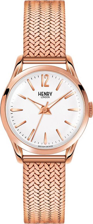 Đồng Hồ Nữ Dây Thép Không Gỉ Henry London HL25-M-0022 Richmond (25mm) + Dịch Vụ Khắc Tên