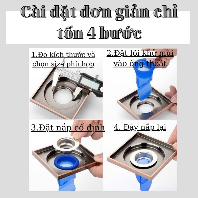 ( Xả kho) Nắp Cống, Nắp Đậy Ống Cống Ngăn Mùi Hôi Nhà Vệ Sinh, Cống Nước Hiệu Quả (Hàng Đẹp)