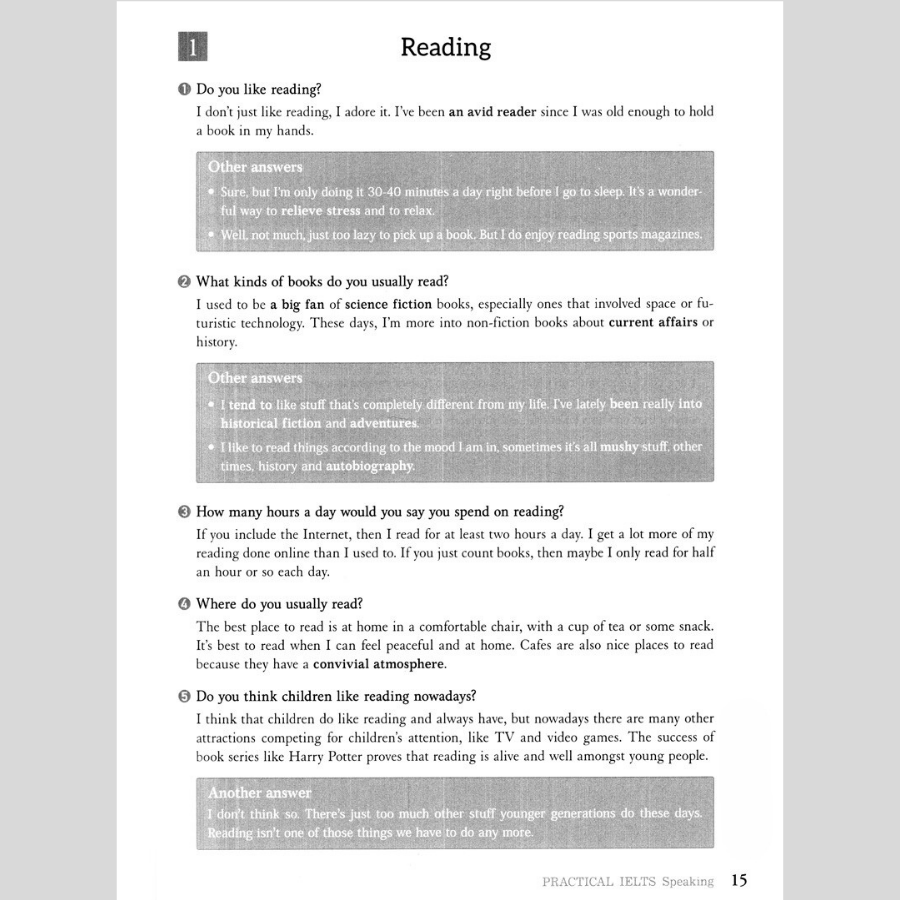 Sách Practical IELTS Speaking