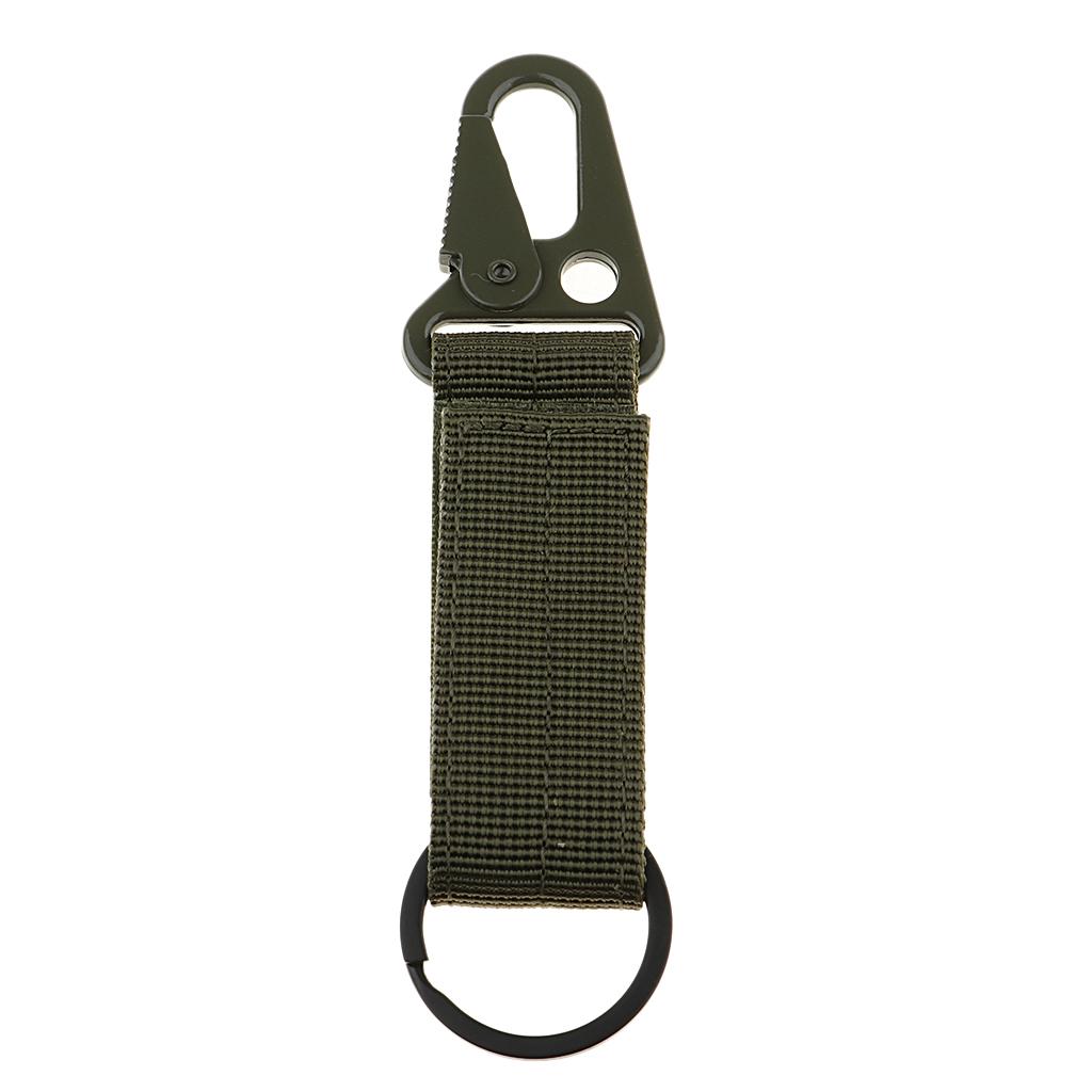 Key Hook Webbing Buckle Belt Carabiner Clip