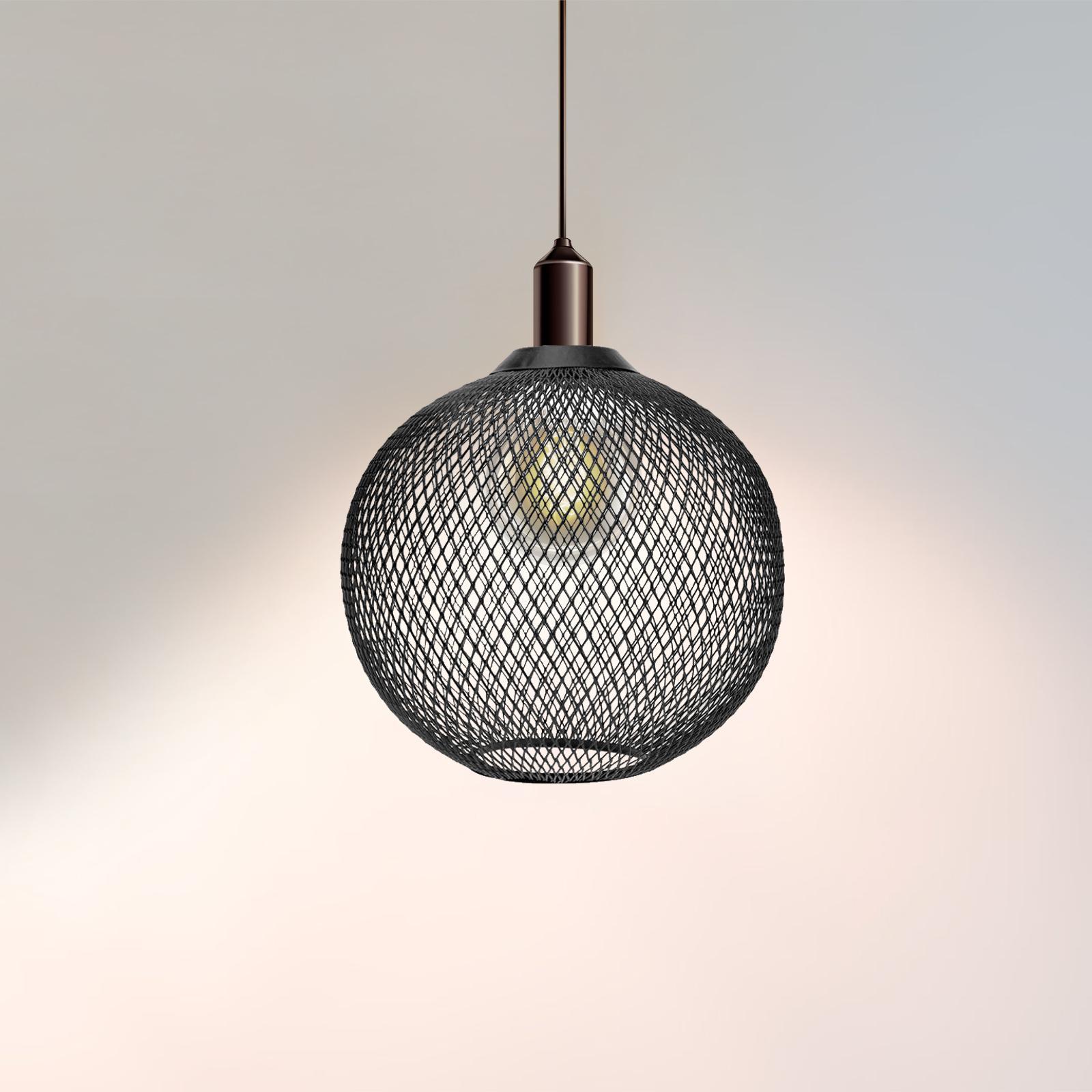 Metal Pendant Lamp Shade Lampshade Chandelier Shade Restaurant Decor Black