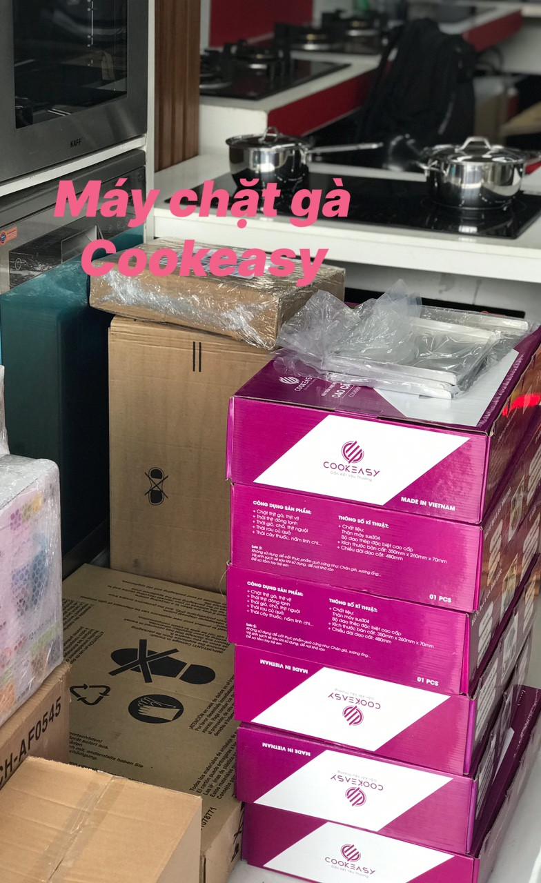 Máy thái thịt đông lạnh, cắt xương đa năng cầm tay hàng chính hãng COOKEASY. Bản dao chặt gà đặc biệt CE800, trọng lượng 4.2 Kg, Size 26x35x8 Cm