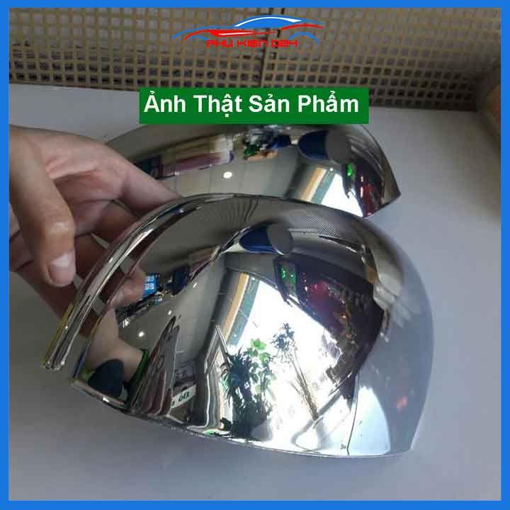 Ốp gương Brio mạ crom bảo vệ chống trầy trang trí làm đẹp xe