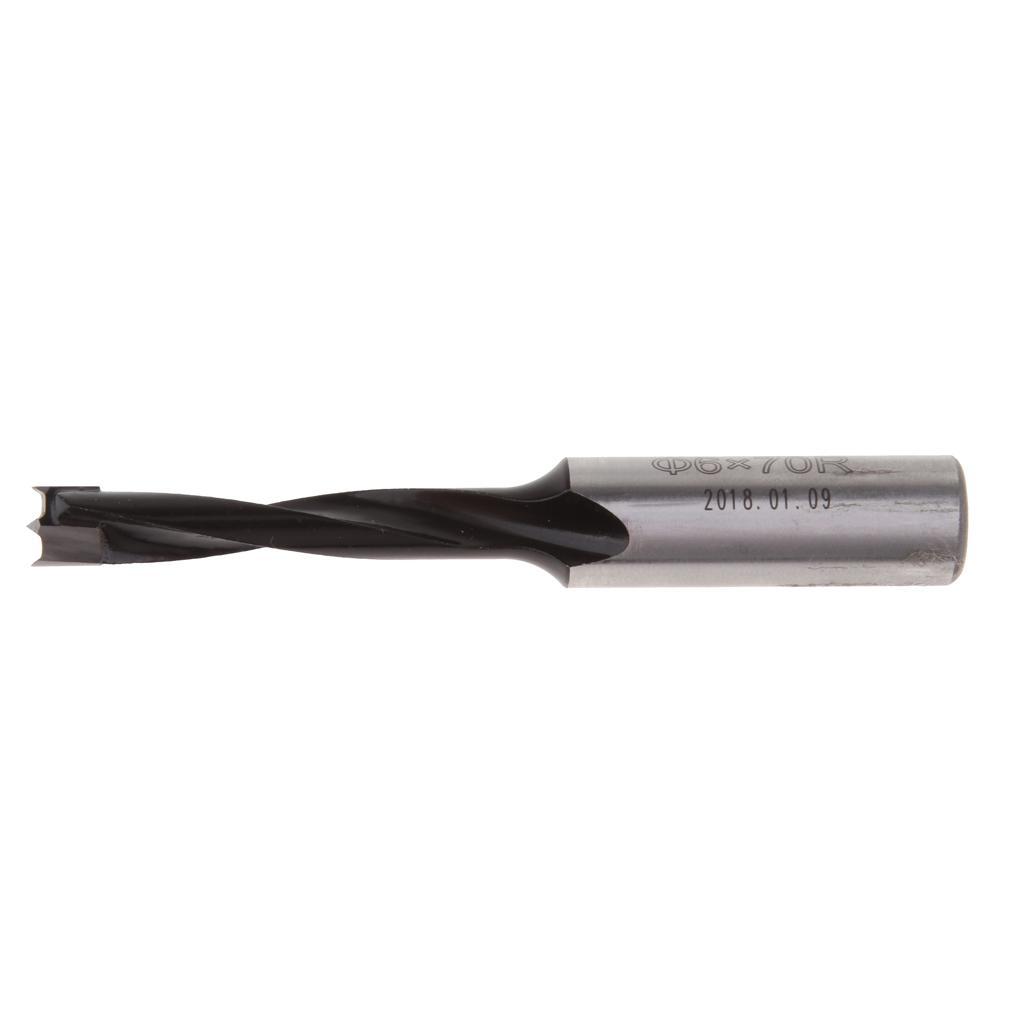 2Pcs 70mm Carbide Brad Point Boring Bits Right Hand Woodworking Drill Bits