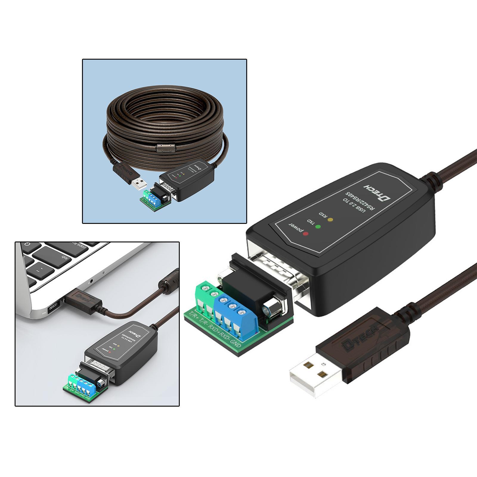 USB to RS422 or RS485 Serial Port Converter Adapters Cable 600W Anti-Surge Cable