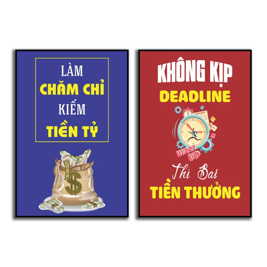 Giảm giá - Tranh động lực treo tường, tranh bộ, tranh tạo cảm hứng làm việc