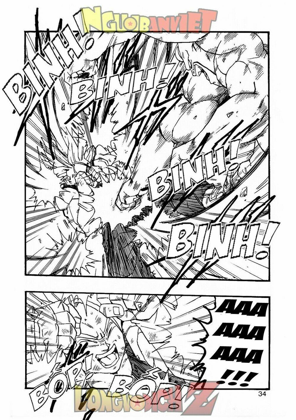 thế giới ngọc rồng - con trai frieza: ize chapter 8 35