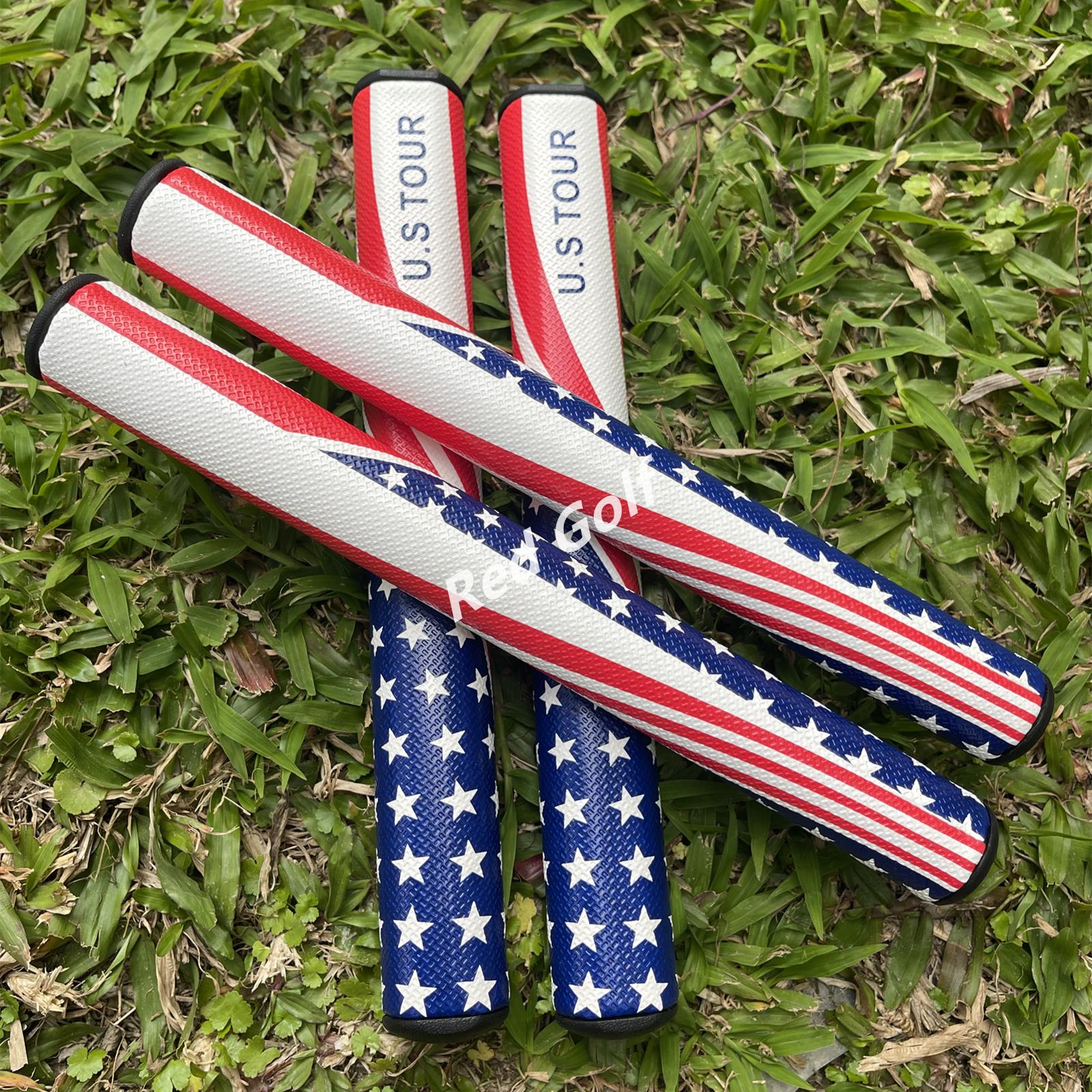 Golf Golf mới Golf New Us Tour Chất liệu PU Vật liệu Soft Feelter Grips 2.0 /3.0 Kích thước Câu lạc bộ Golf Grips Color: 3.0 size