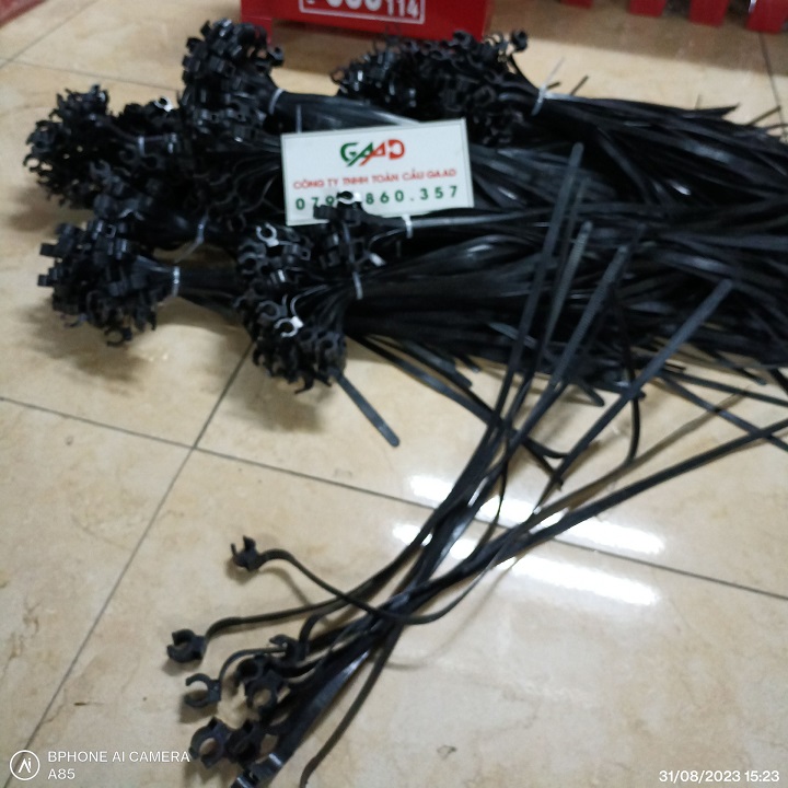 Dây giữ vòi bình chữa cháy; Dây siết; Dây rút nhựa