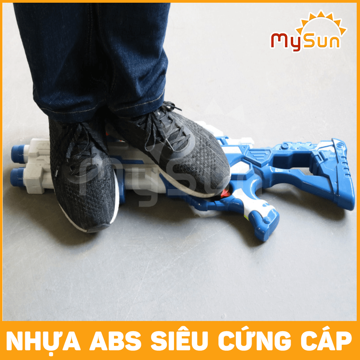 Súng nhựa bắn nước xịn đồ chơi trẻ em, phun áp lực cao cho bé cỡ lớn