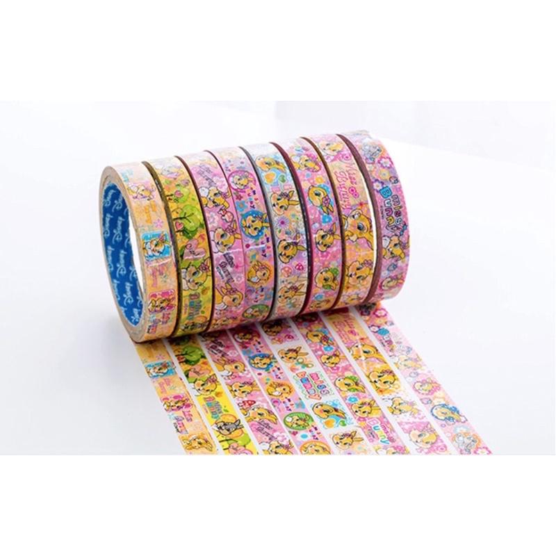 Cuộn Băng Dính Washi nhiều mẫu Dùng Trang Trí Tiện Dụng