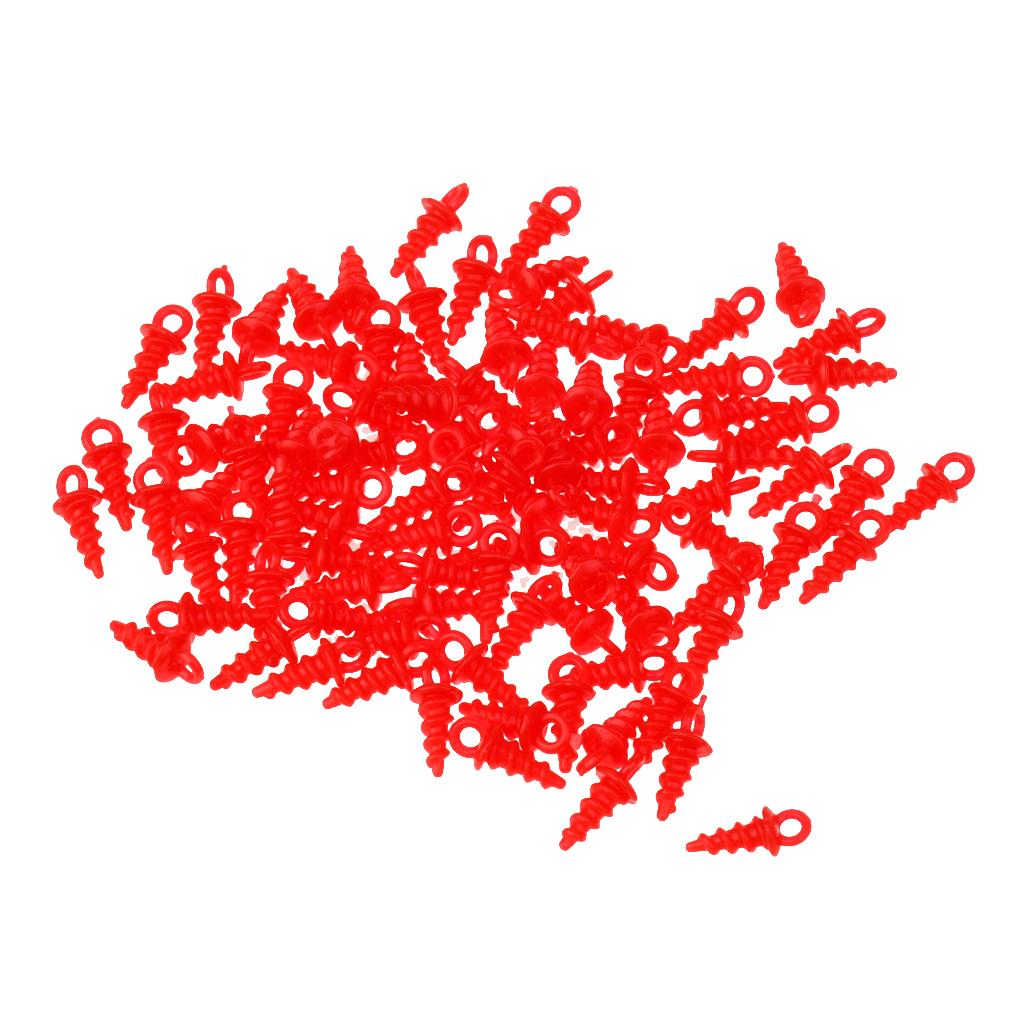 100pcs Bait Screws Pop Up Pegs / Screws Carp Fishing Chod Rigs