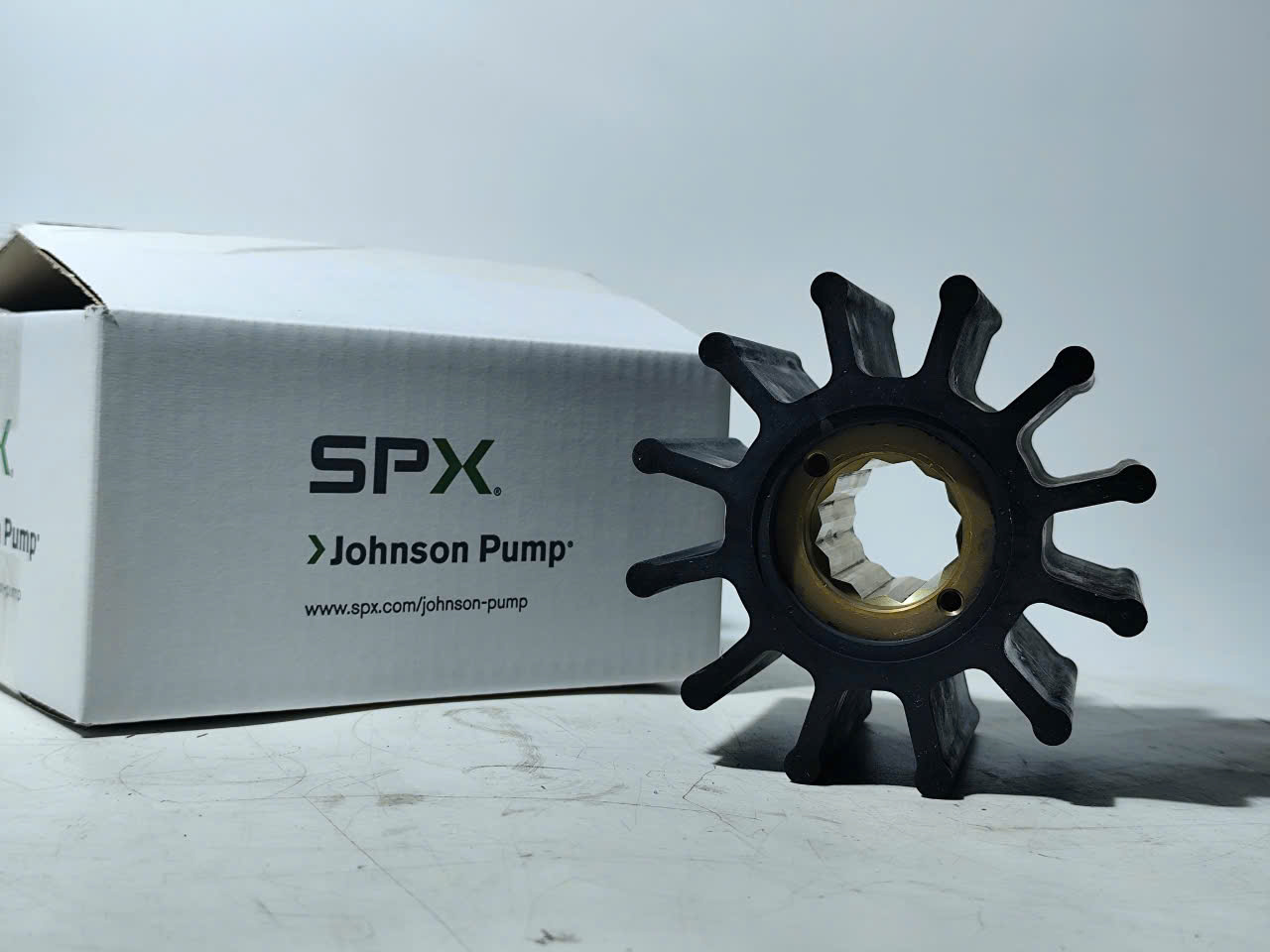 Johnson Pump 09-500B Cánh Cao Su Bơm Nước , Jabsco 31500-0001, 2999-0001, Yanmar 43600-400410, 43600-400411, SP500, BK-0132, 45B53-10201, Yanmar 43600-400410, 43600-400411, JMP 9100-01K
