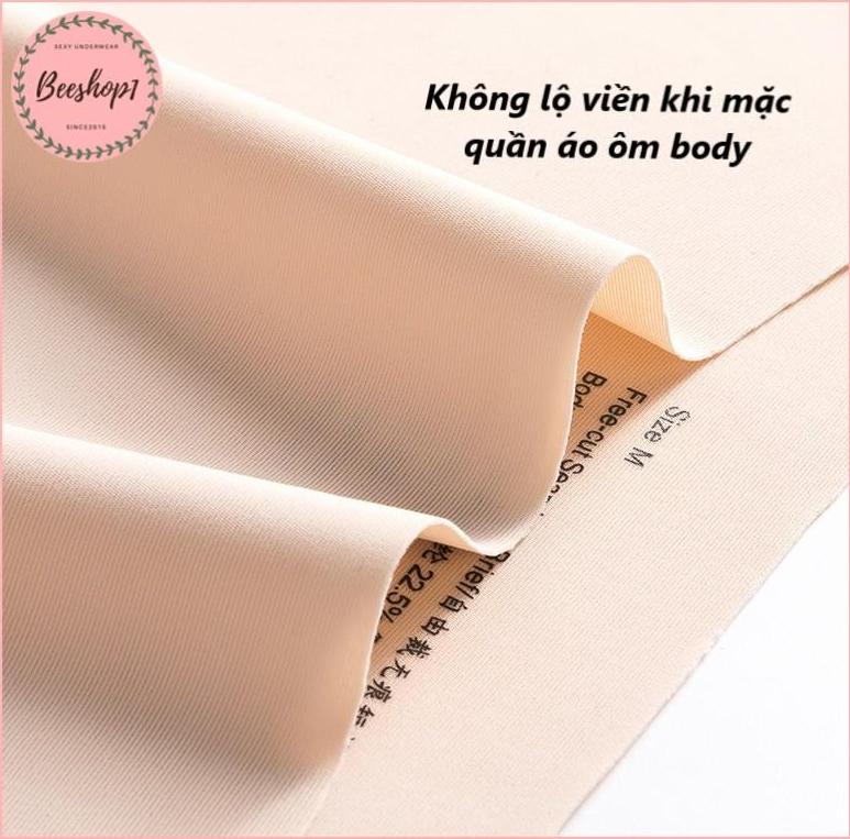 Combo 3 quần lót su non tàng hình gen bụng không viền siêu mát mùa hè QS74 - giao màu ngẫu nhiên