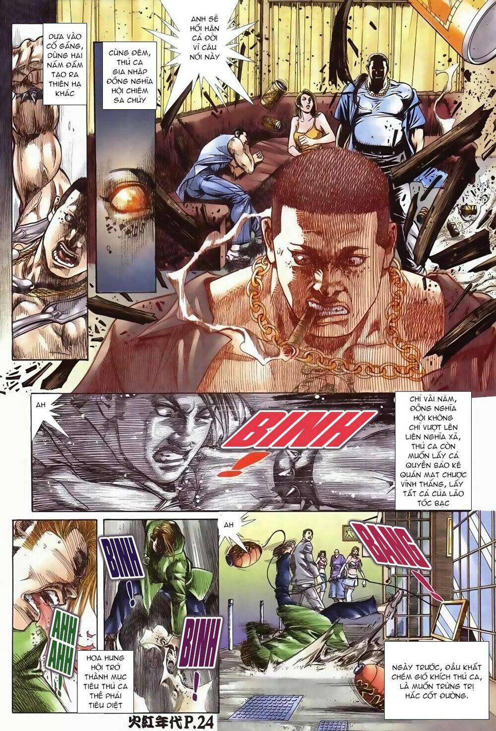 hỏa hồng niên đại hắc cốt đường chapter 77 21