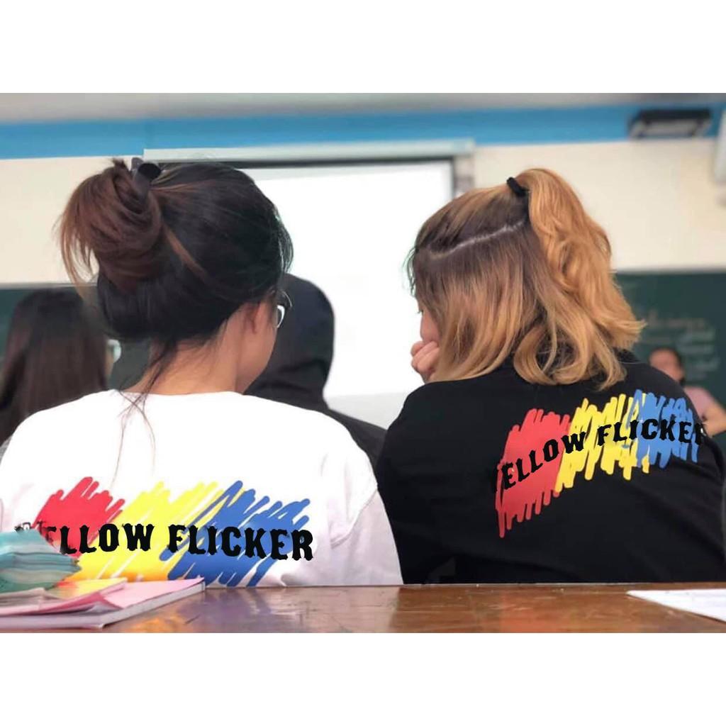 Áo thun Tay Lỡ Nam Nữ Stee YELLOW FLICKER Unisex PhillipStore