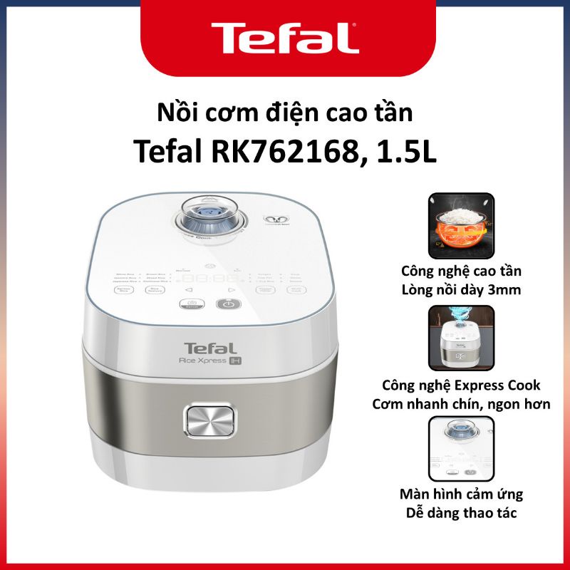 Nồi cơm điện tử cao tần Tefal RK762168 - Hàng chính hãng