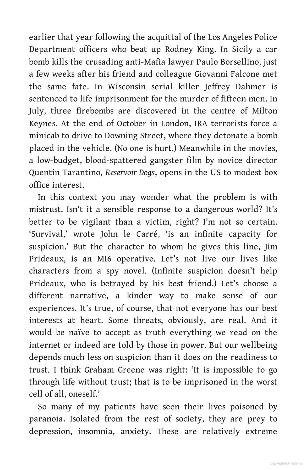 Sách ngoại văn: Paranoia - A Journey Into Extreme Mistrust And Anxiety