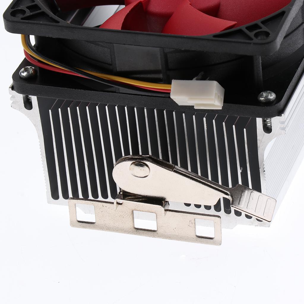 12V 2500RAM Quiet Cooling Fan 8cm Computer CPU Cooler Heat Sink for AMD CPU