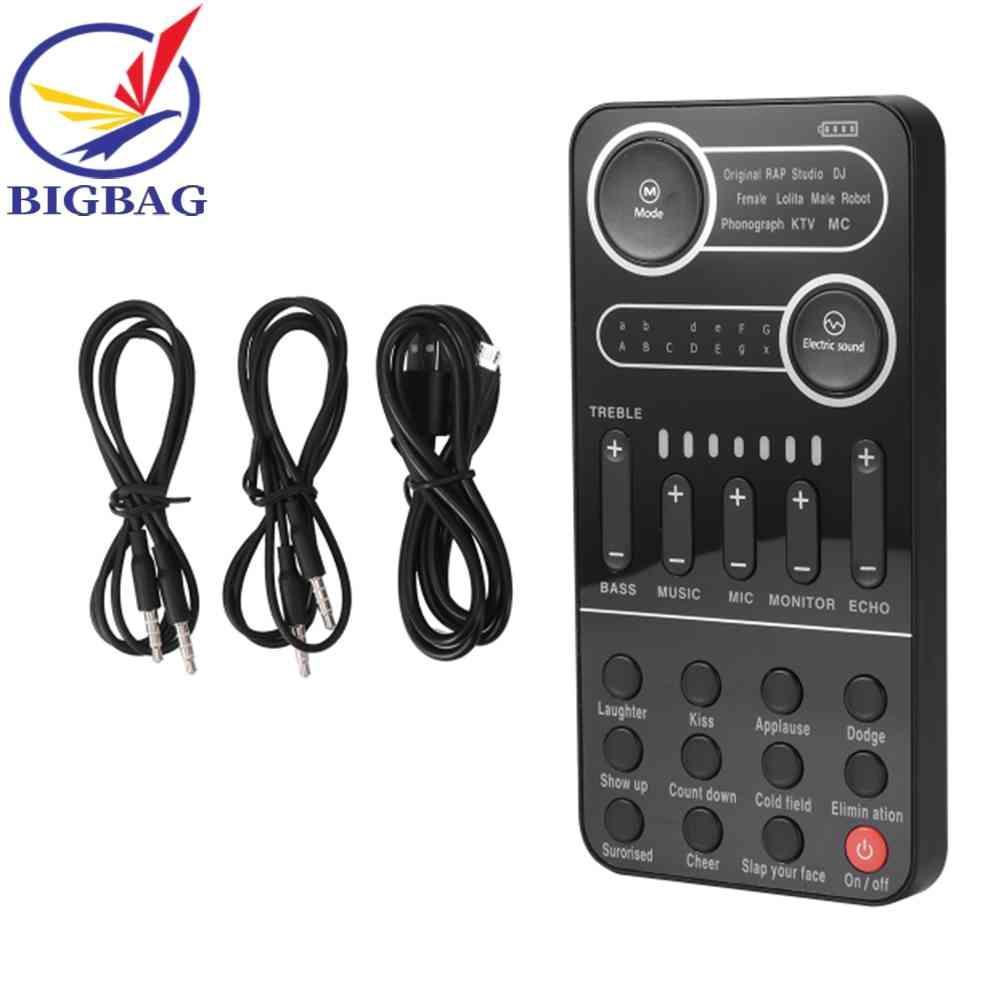 Thẻ Âm Thanh Bluetooth Mini Đổi Giọng Nói Đa Năng