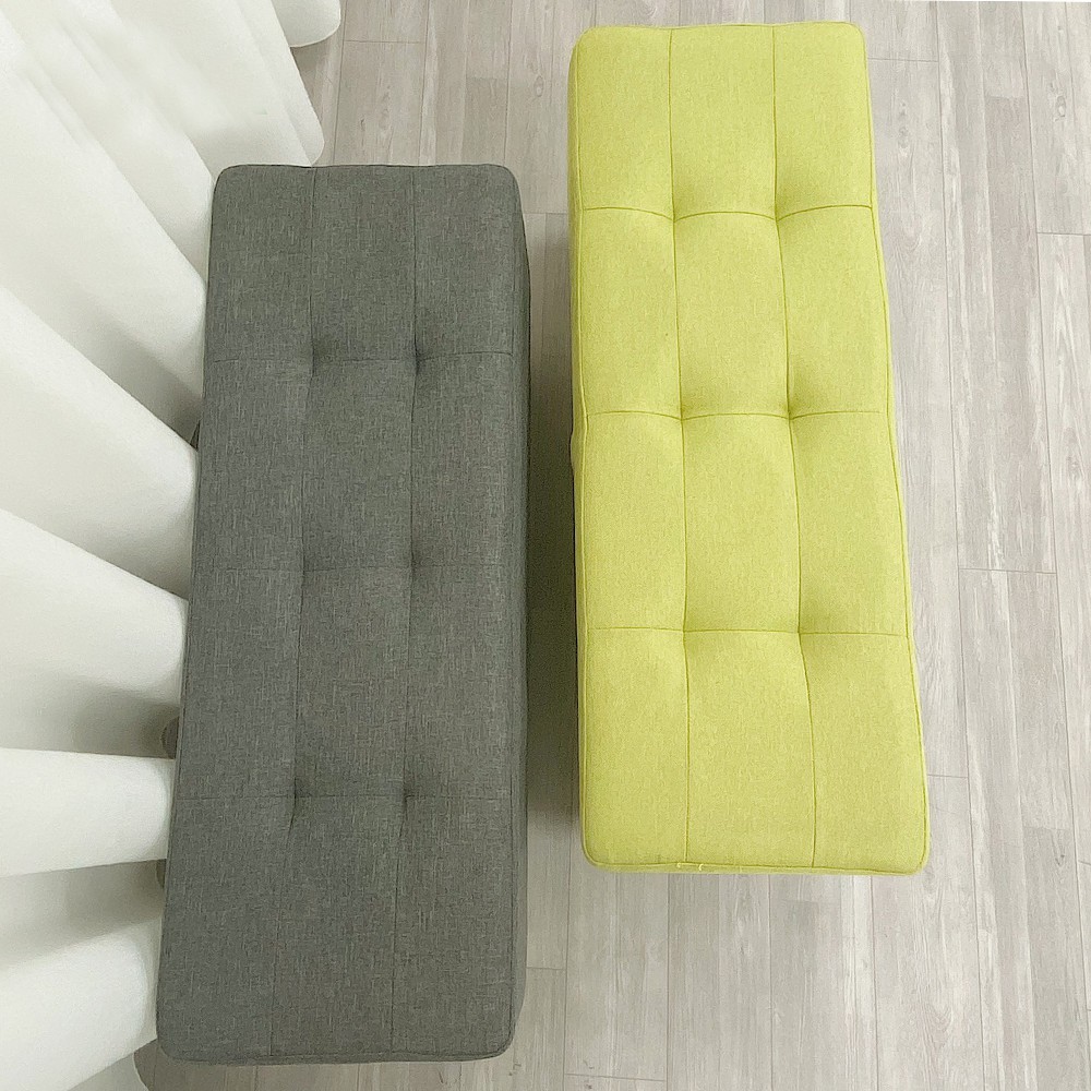 Ghế Đôn Dài Chân Gỗ Sồi Chắc Chắn Phong Cách Hiện Đại AC10