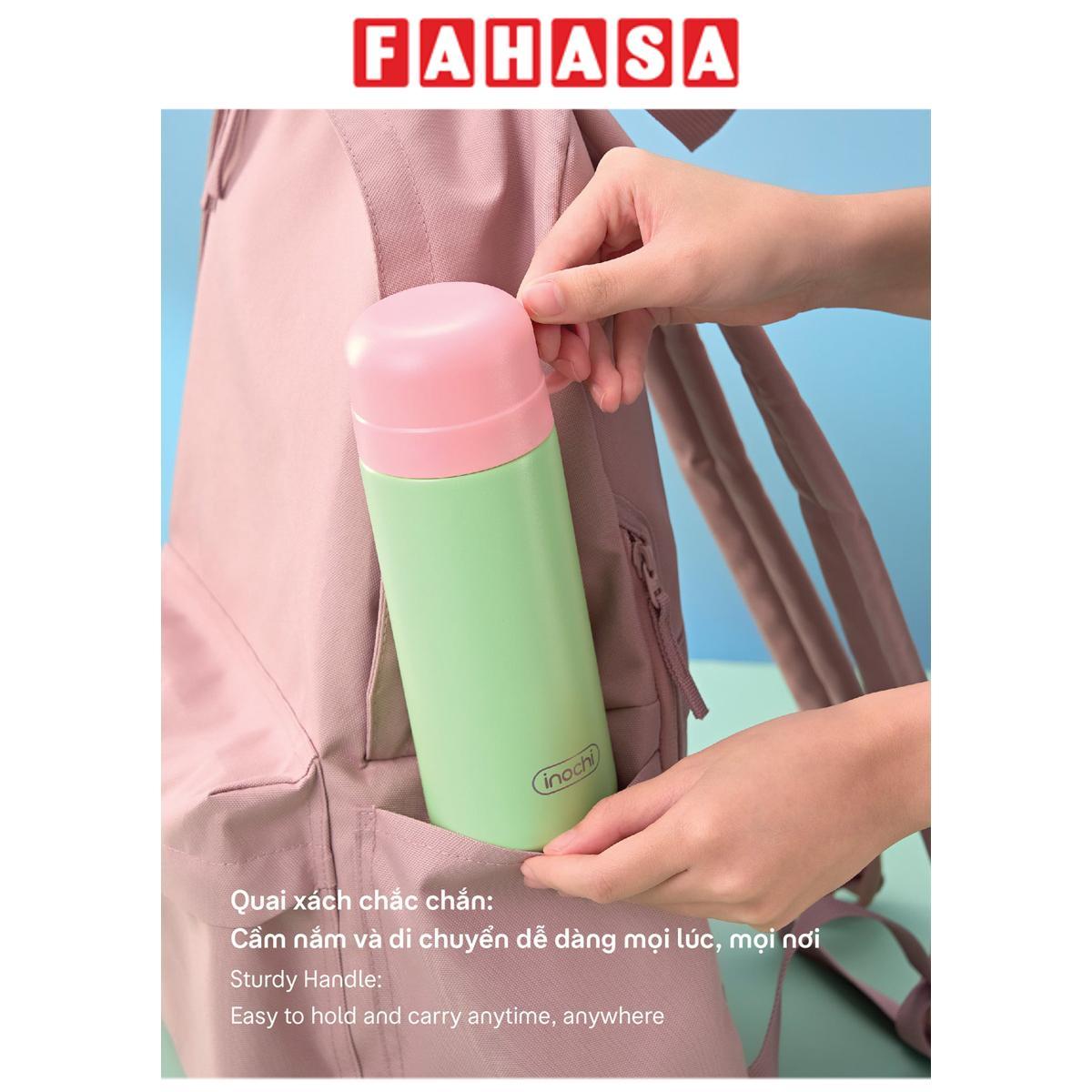 Bình Giữ Nhiệt Fuji Jolly 450 ml - Inochi KNK.BFJL.0450 - Màu Xanh Cốm