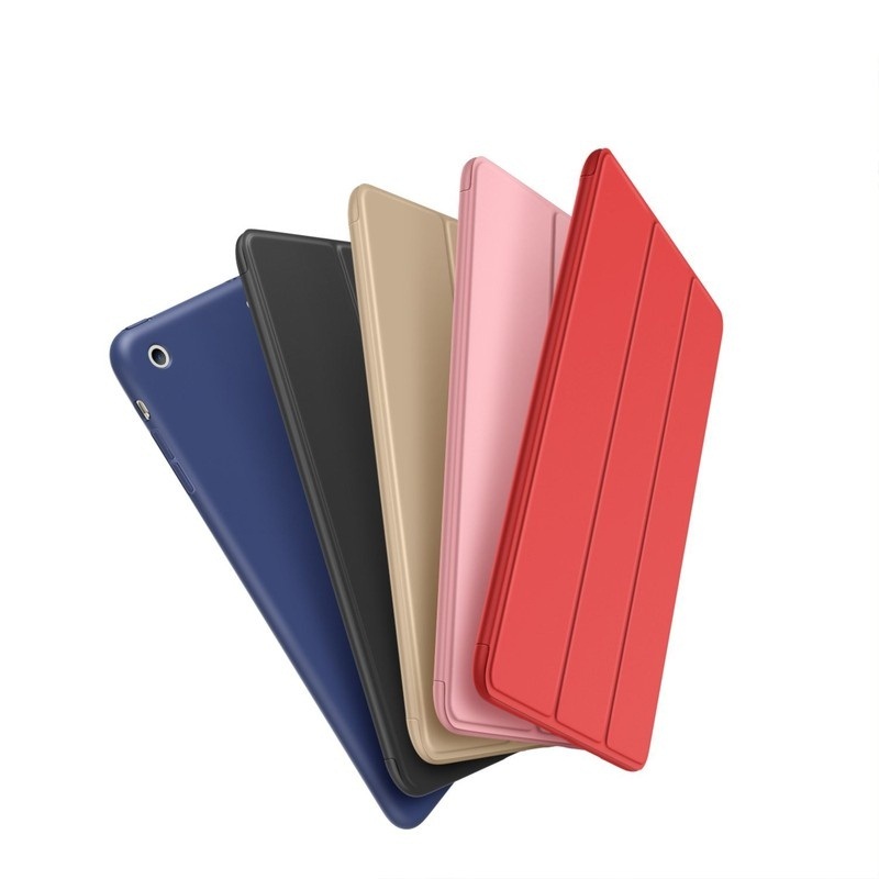 Bao da silicone dẻo - Smart cover dành cho iPad mini 4 - Tương thích với các ipad có mã model A1538, A1550