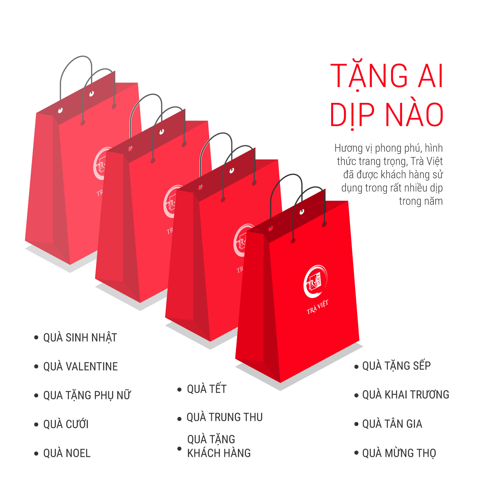 Hộp Quà Tặng TRÀ VIỆT - Trà Ô Long Nhân Sâm