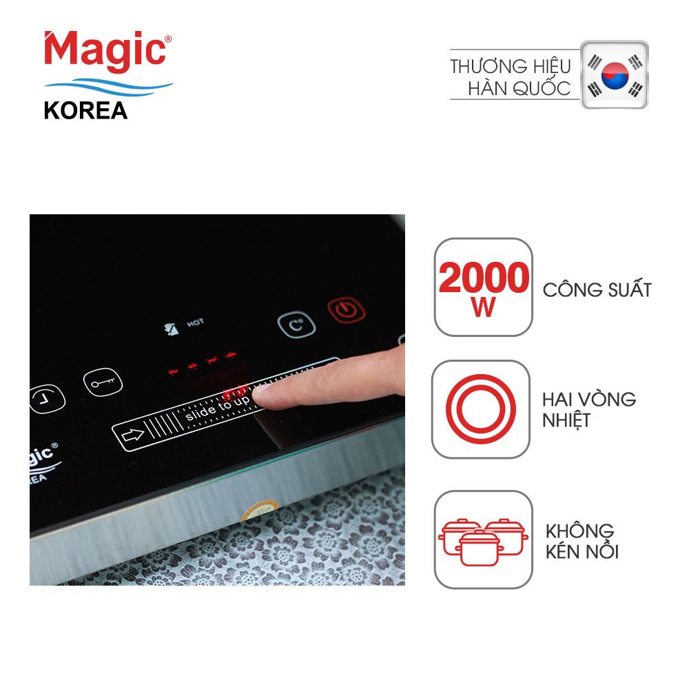 Bếp hồng ngoại Magic Korea A38 - Hàng chính hãng