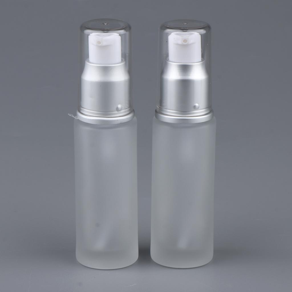 2 Cái Bình Xịt Rỗng Chai Lọ Thủy Tinh Chai 30ml