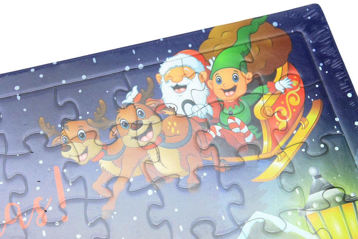 Bộ Xếp Hình Puzzle Minh Châu 70-060 - Noel An Lành (70 Mảnh Ghép)