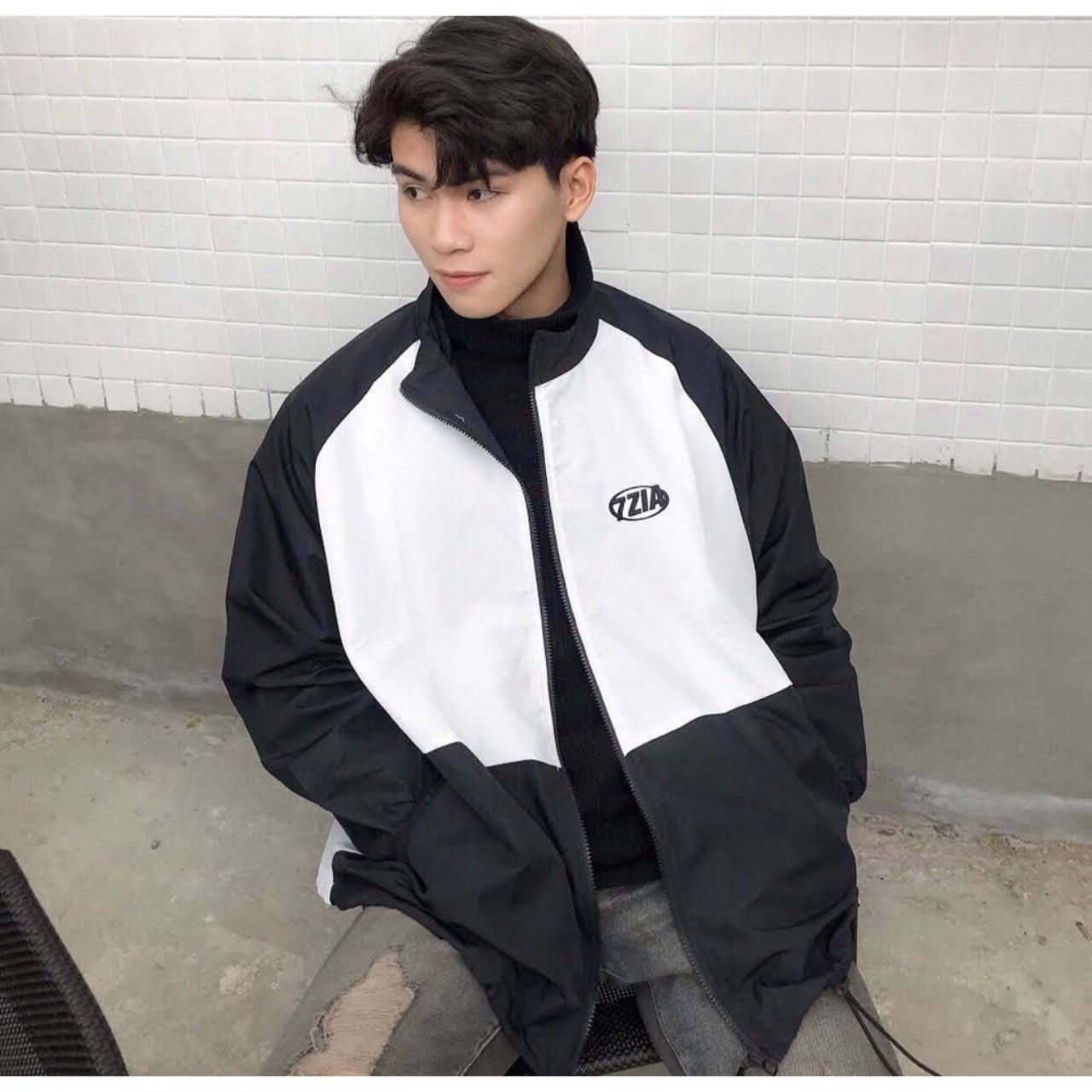 ÁO Khoác Dù Bomber Nam Nữ ZZA Unisex 2 lớp đủ Size