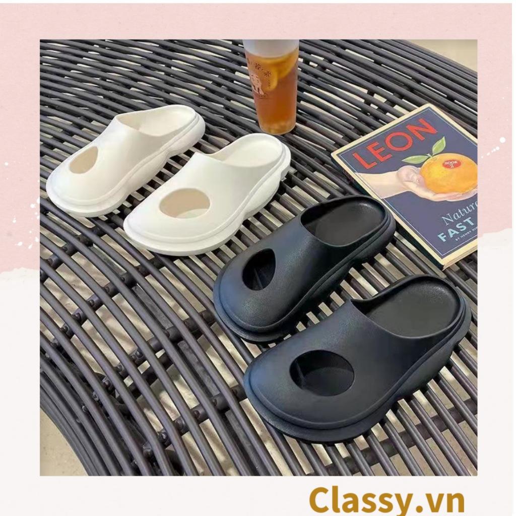 Dép quai ngang đục lỗ đi trong nhà, đi chơi, spa phù hợp cả nam và nữ Classy G1254