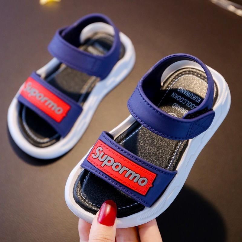 Dép Sandal chống nước Supormo - Dép cao cấp cho bé trai -dép sandal đi học cho bé 1- 8 tuổi size 21-30  Mã S17