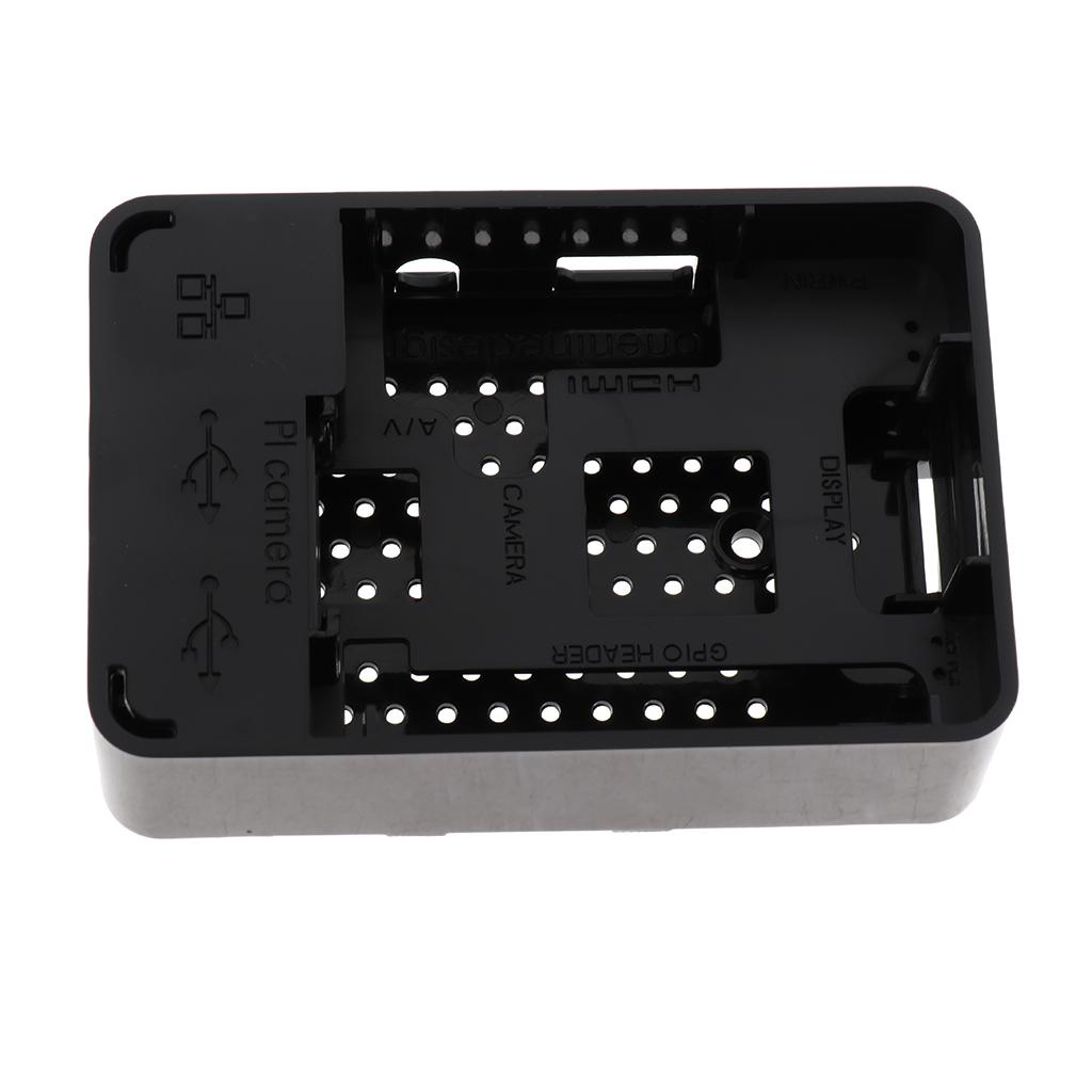 Protective Case Cover / Box / Enclosure for Raspberry Pi Model B/B+/2/3 - Black