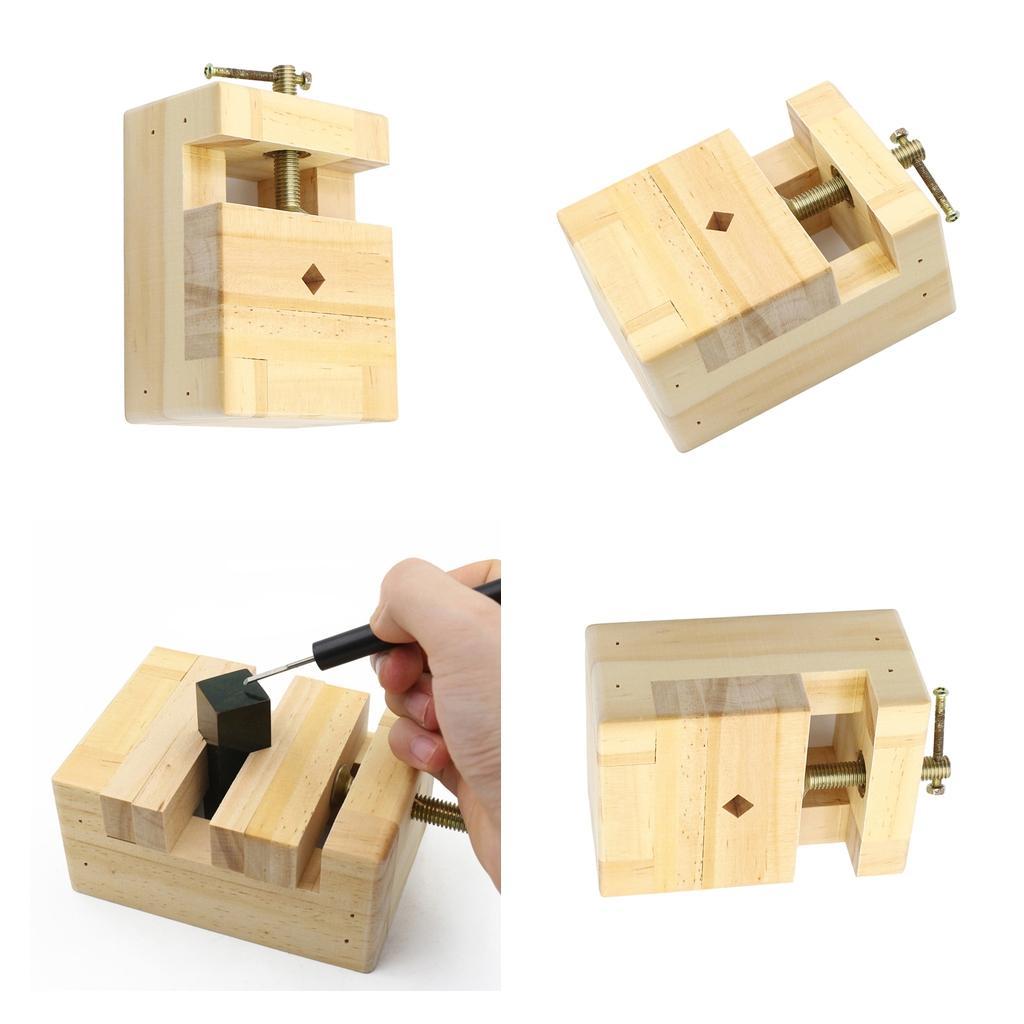 Mini  Clamp Drill Press Fixture Carving Seal Tools 12x7x4.5cm