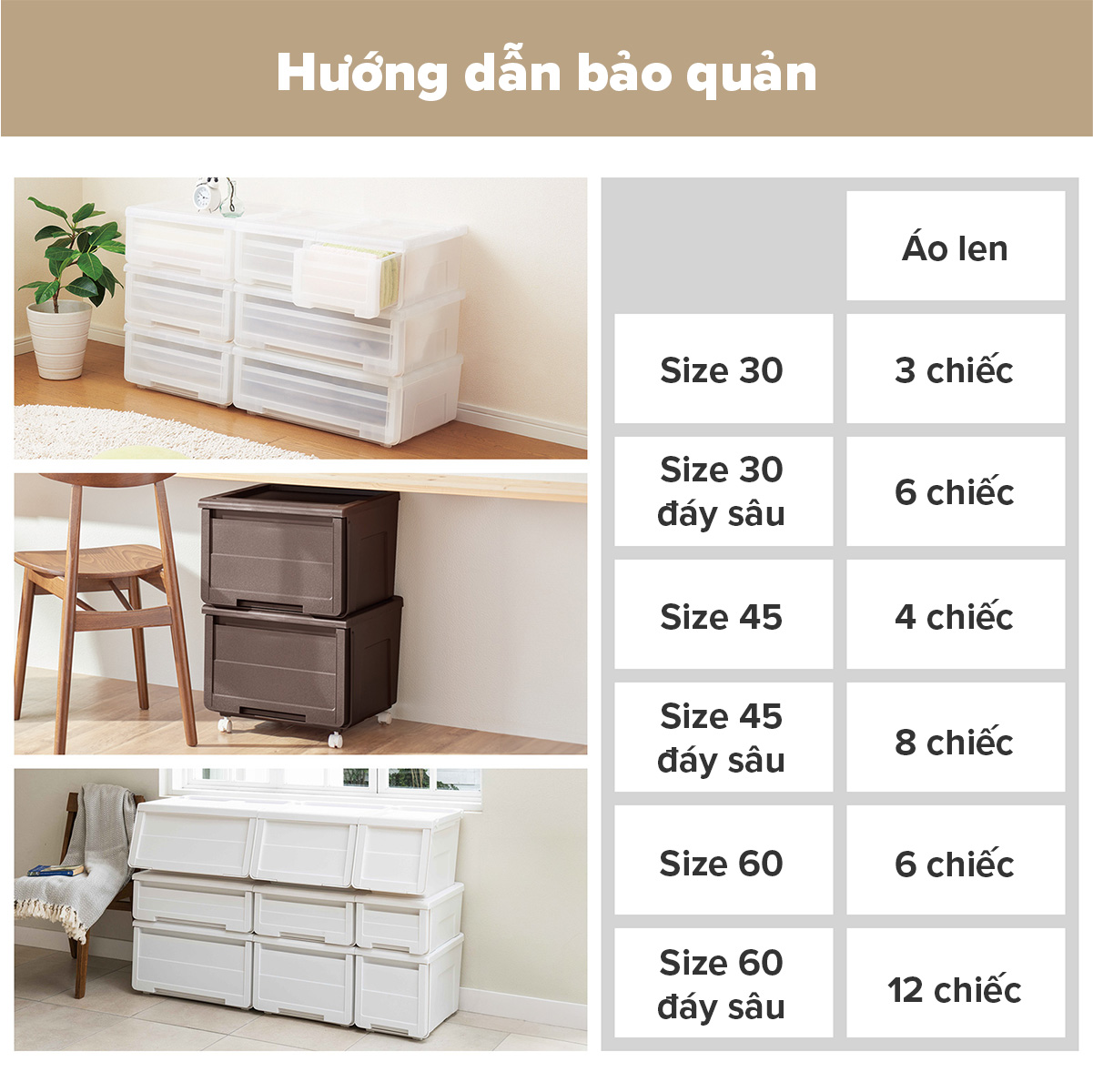 TENMA Hộp Lưu Trữ Ngăn Kéo Kabazoko JAPAN QUALITY, Lắp Được Bánh Xe, Xếp Chồng 4 Tầng