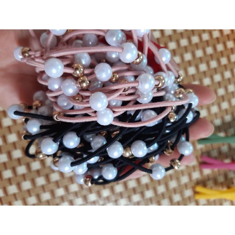 DÂY BUỘC TÓC, DÂY THUN ĐÍNH NGỌC