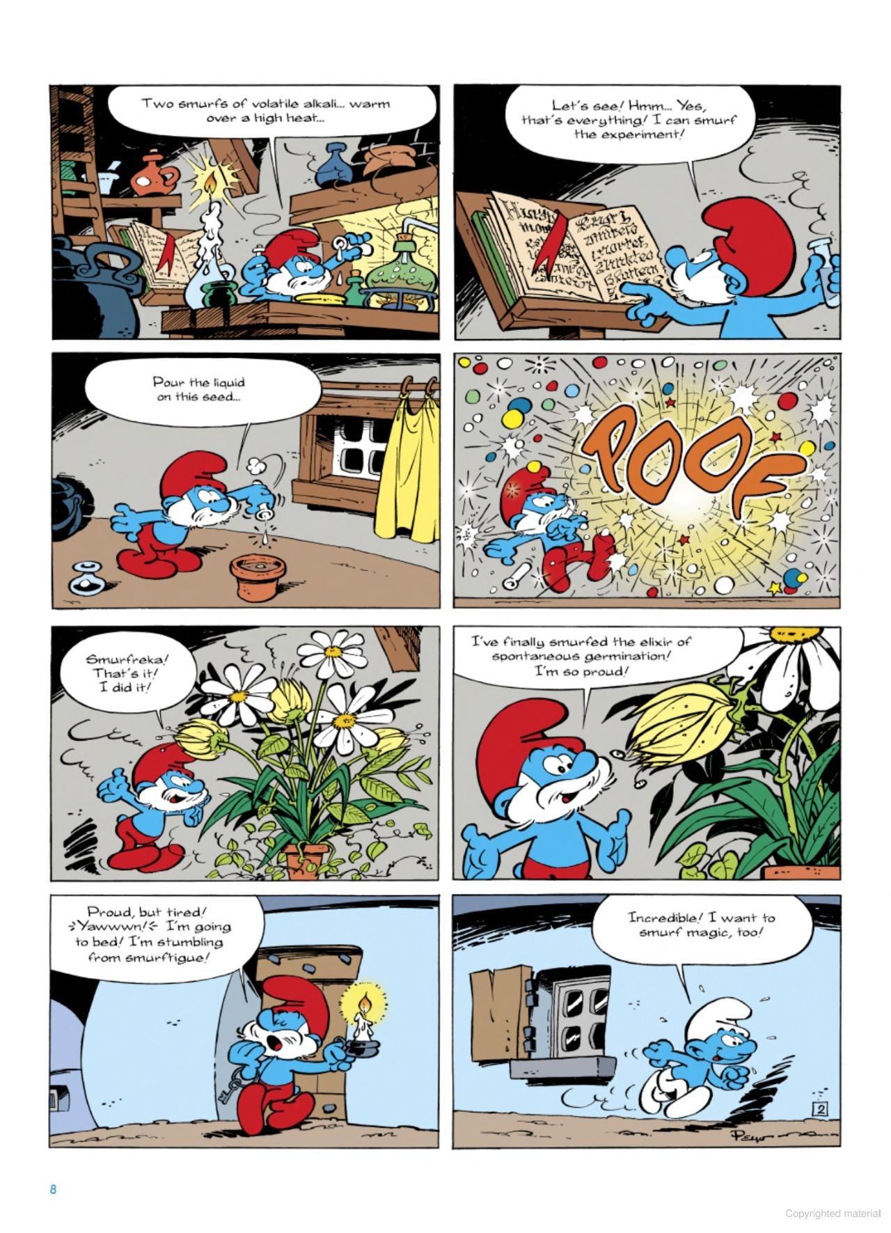 Sách ngoại văn: The Smurfs #8 - The Smurf Apprentice